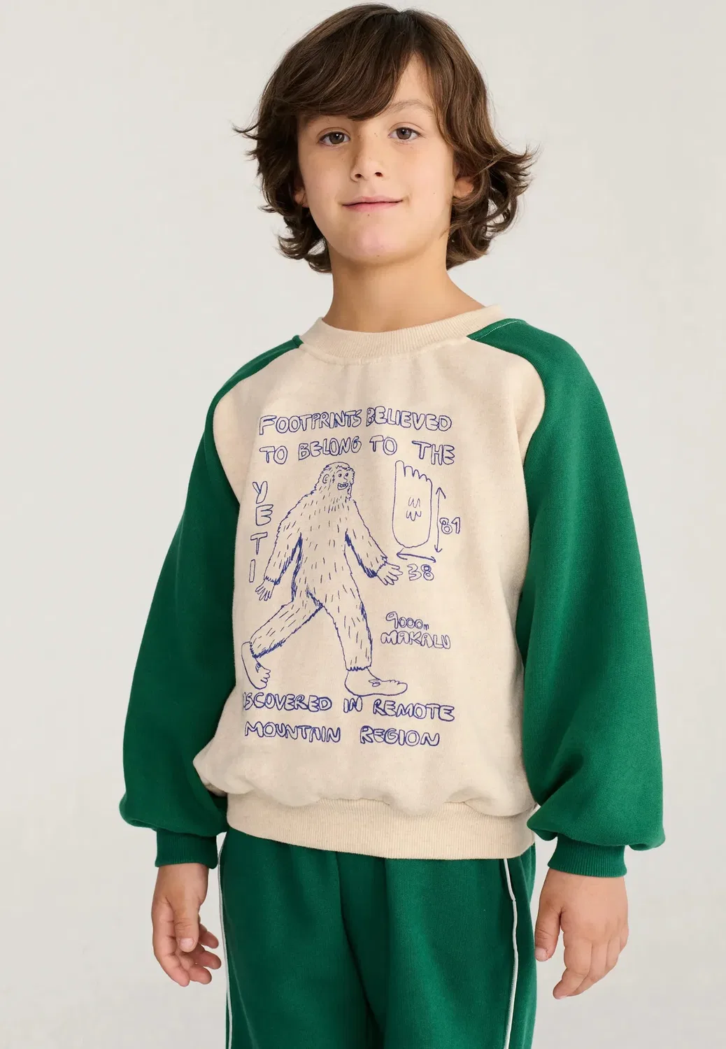 Мистер Футиш - толстовка Bobo Choses, Off-White — фото 3