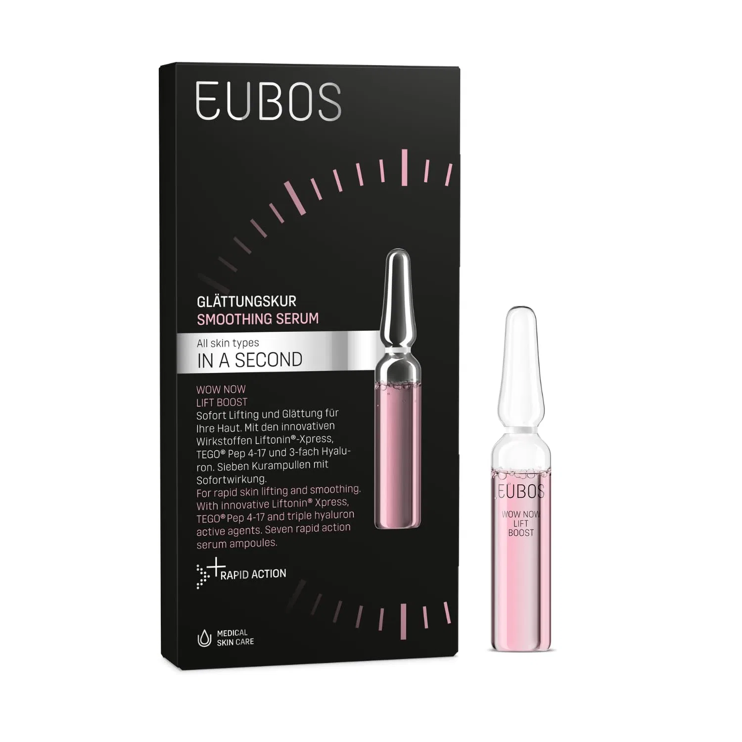 Сыворотка Eubos — Ампулы для лифтинга IN A SECOND Wow Now Lift Boost