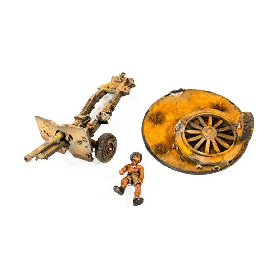 

25-фунтовая противотанковая пушка Ordnance QF №1, Bolt Action - British Army - Loose Miniatures (28mm) (Warlord Games)
