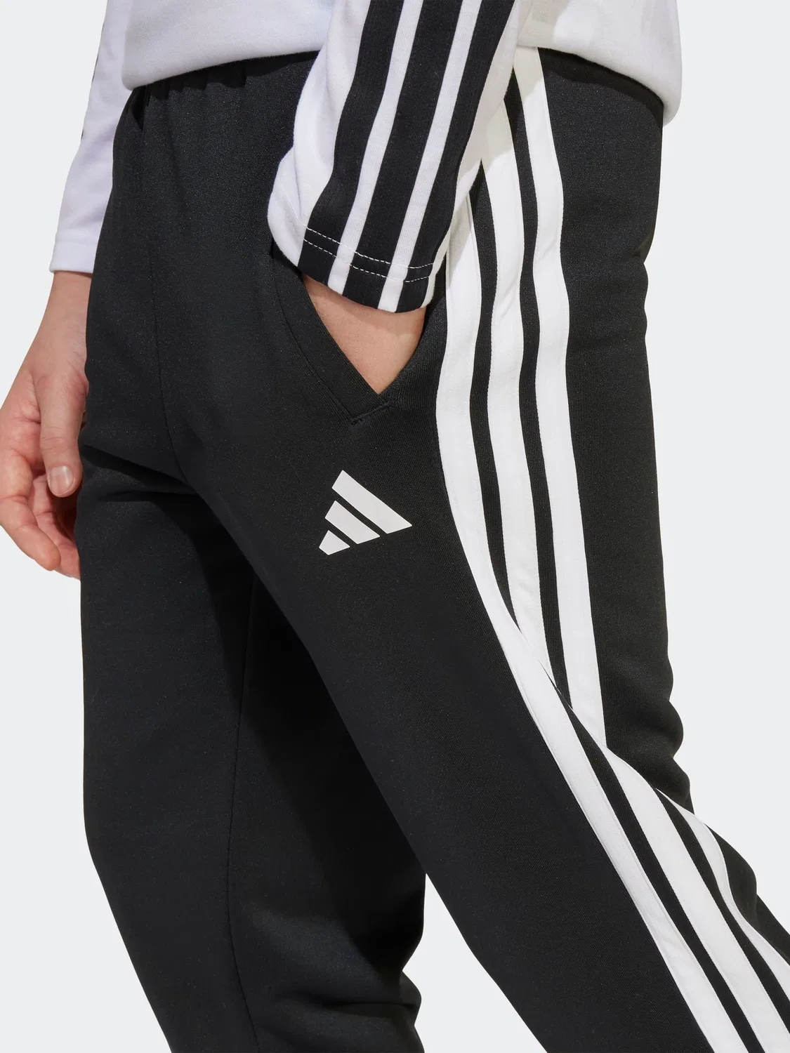 Спортивные брюки, 3 полоски, модель Joggers adidas, черный — фото 3