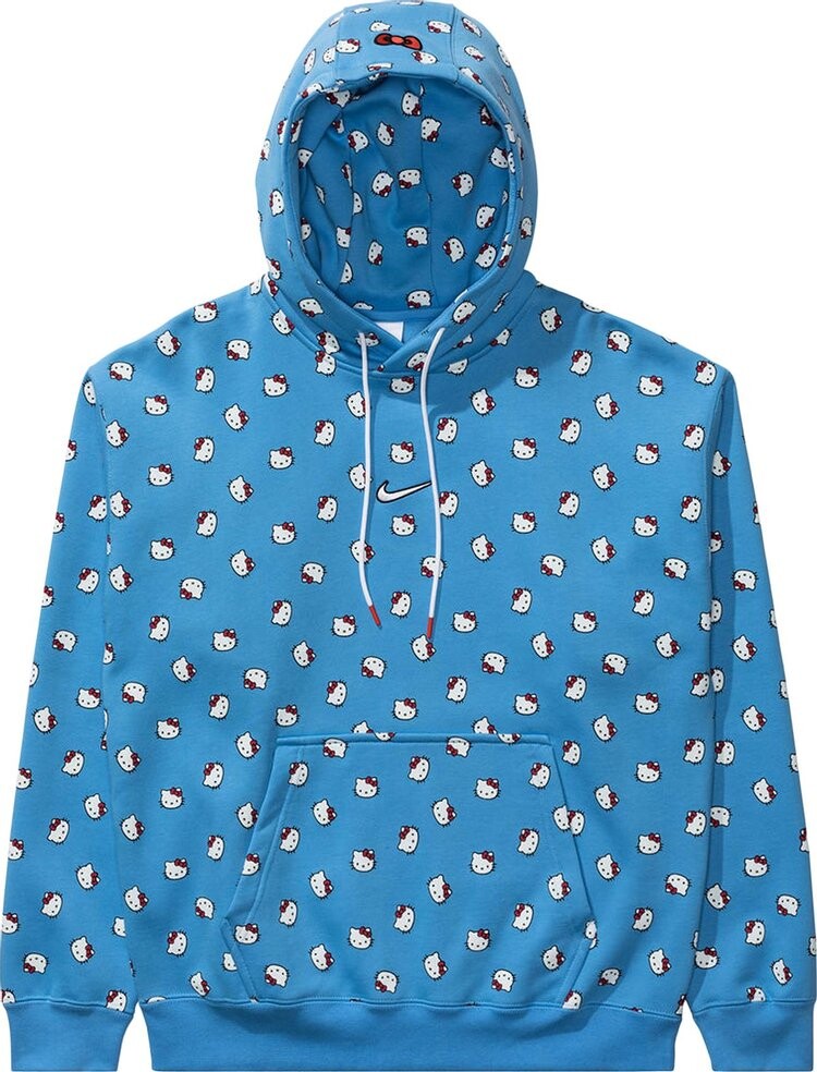 

Худи Nike x Hello Kitty Fleece Hoodie 'University Blue', синий