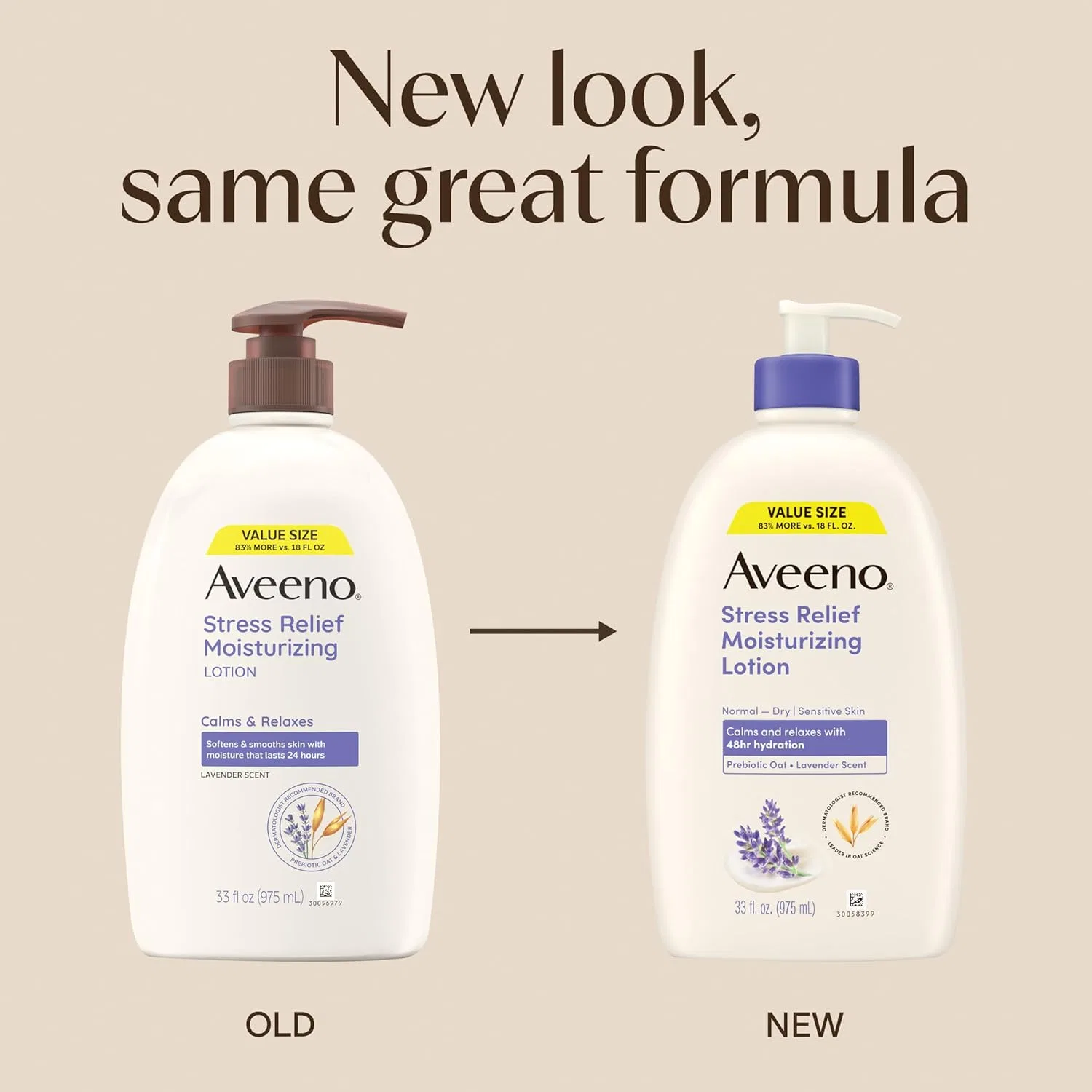 Лосьон для тела Aveeno Stress Relief с лавандой и ромашкой, 33 жидк. унц. — фото 2