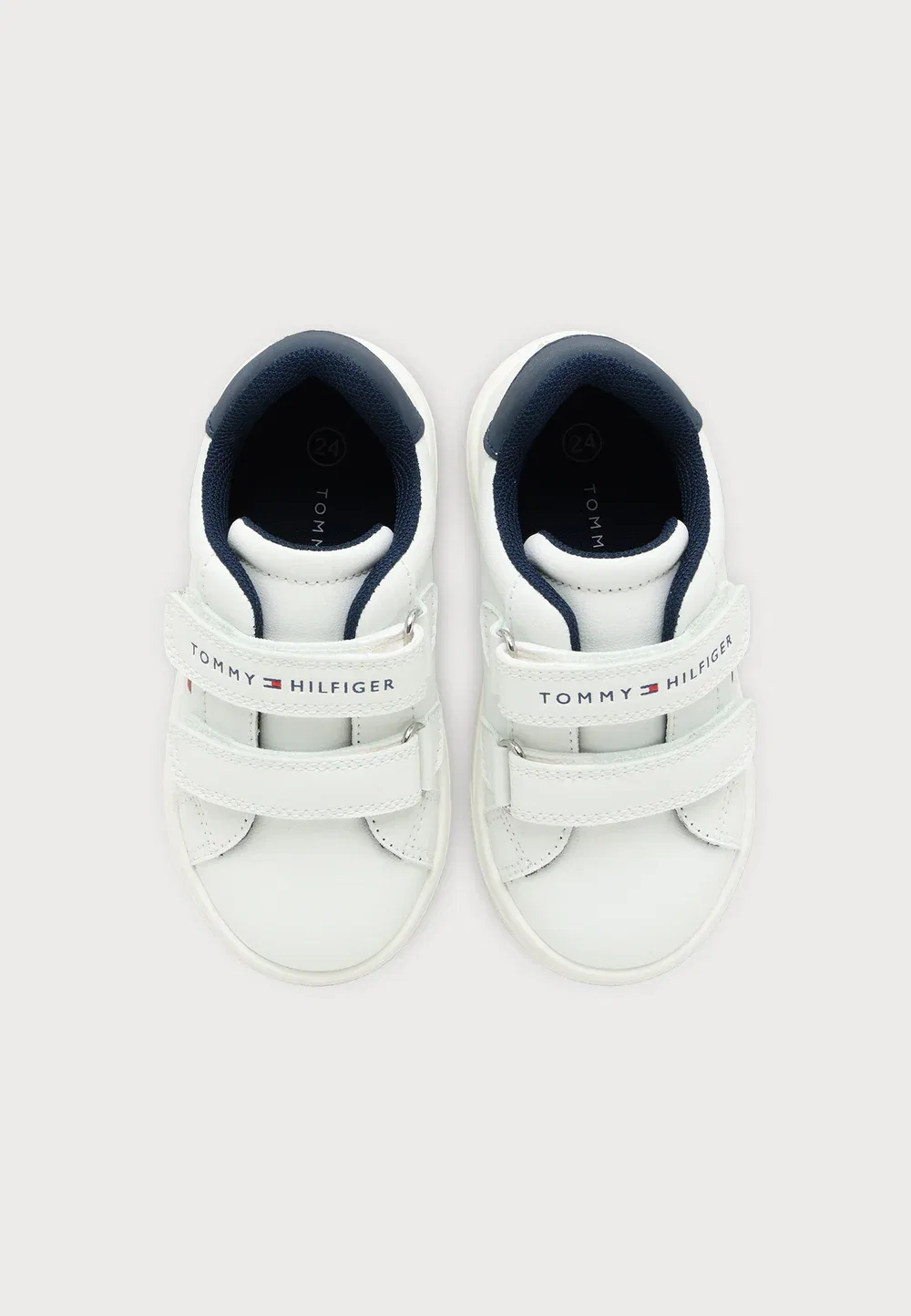 Кроссовки унисекс Hector Tommy Hilfiger, White/Blue — фото 4