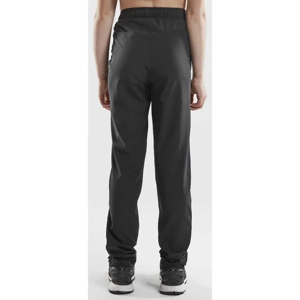 Детские ветрозащитные штаны Rush Wind Pants Jr Craft, Schwarz — фото 3