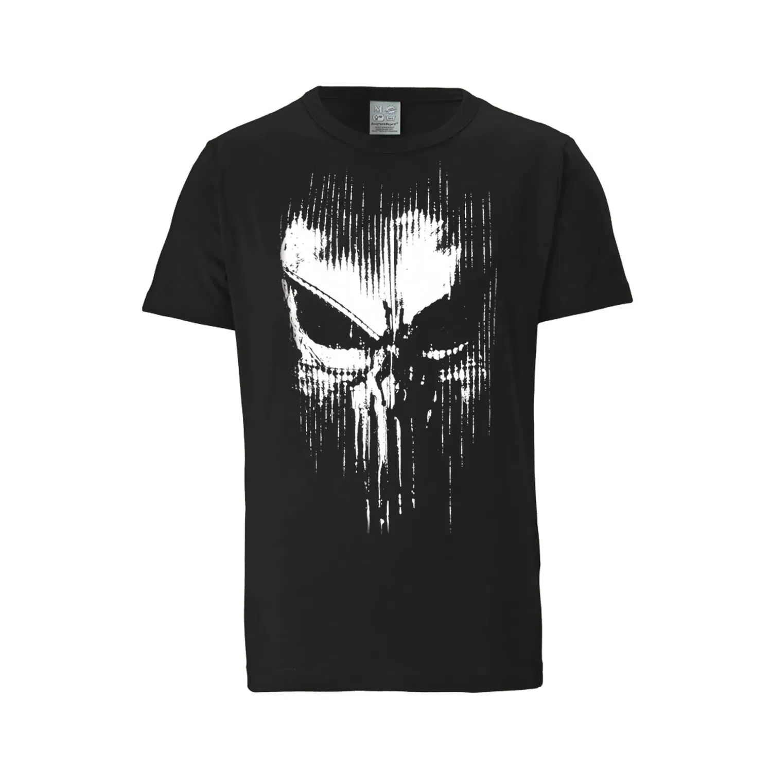 Детская футболка с принтом Punisher LOGOSHIRT, Black — фото 3