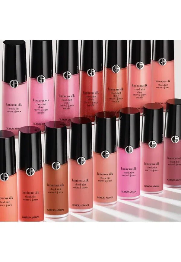 Шелковистые румяна-румяна, сияющие шелковой текстурой 12 мл Armani Beauty, цвет flaming red — фото 4