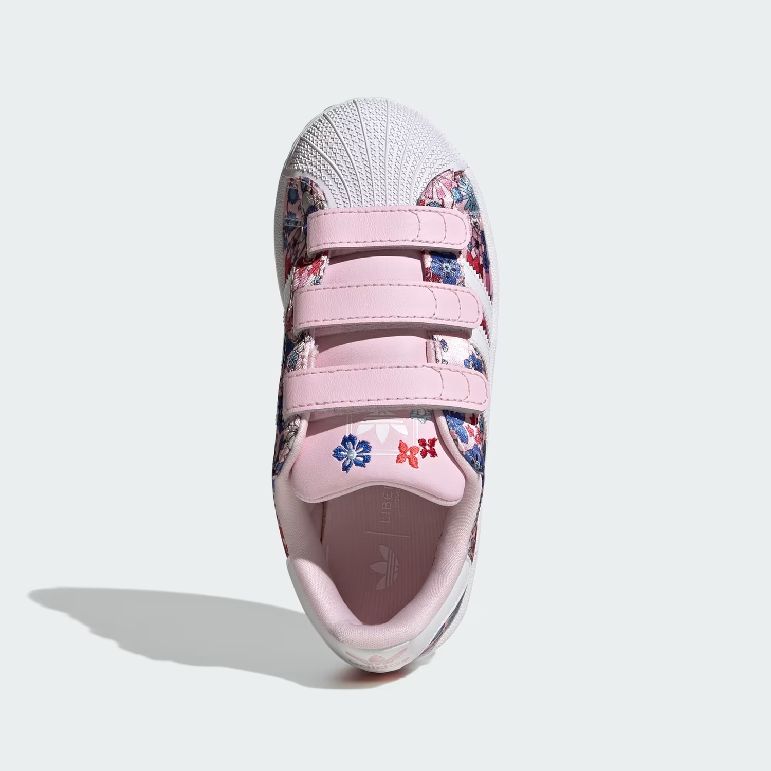 Кроссовки Adidas Liberty London Superstar II Comfort Closure JQ2004, розовый — фото 3