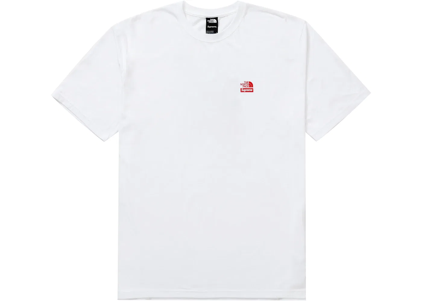 Мужская футболка с принтом Statue of Liberty Supreme The North Face, White