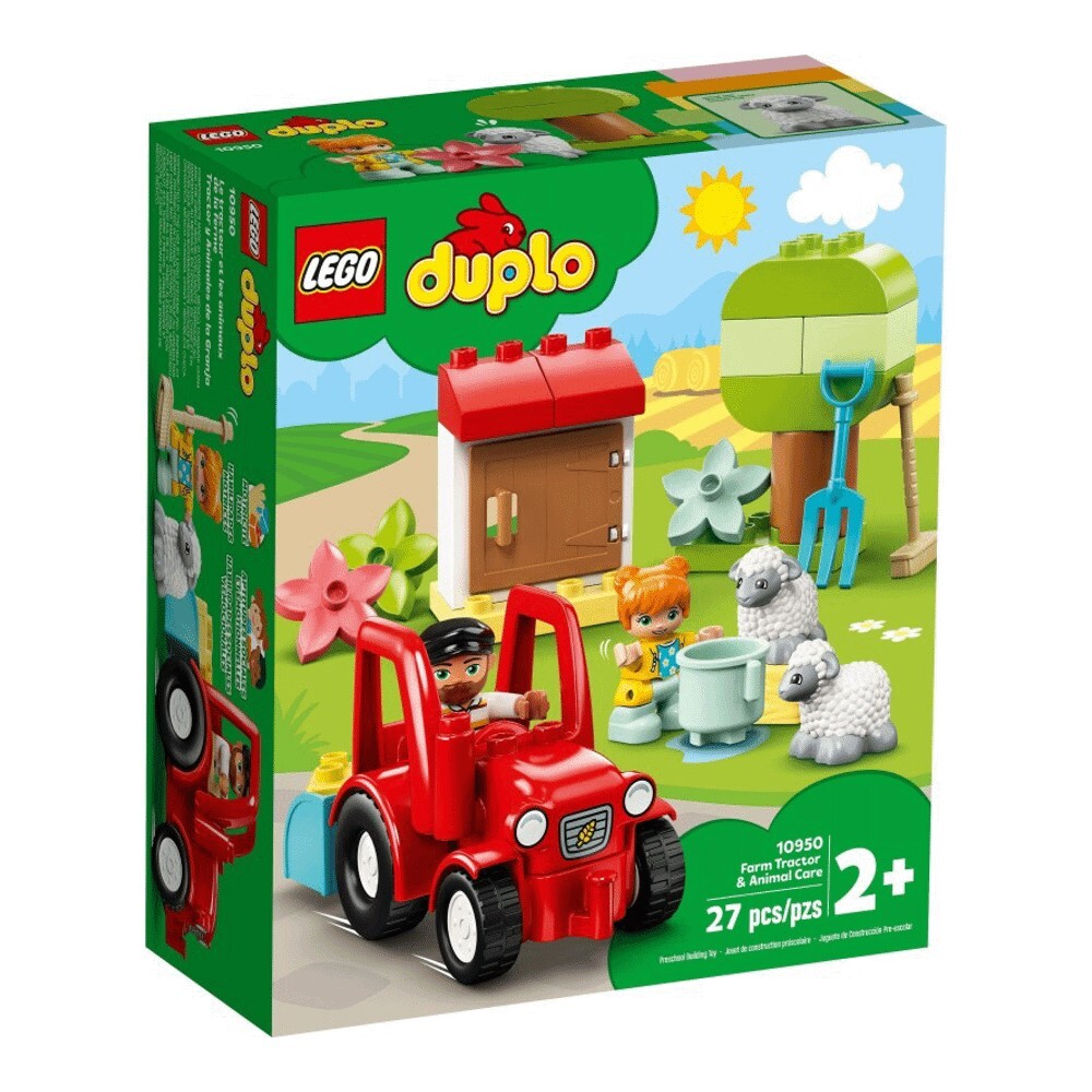 Конструктор LEGO DUPLO 10950 Фермерский трактор и животные