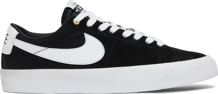 

Кроссовки Nike Zoom Blazer Low Pro GT SB 'Black White', черный