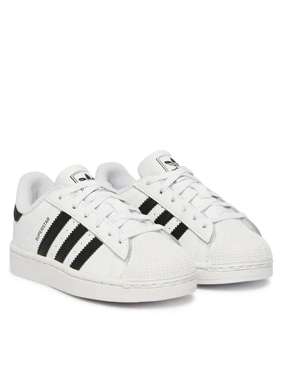 Кроссовки Superstar II Adidas, белый — фото 2