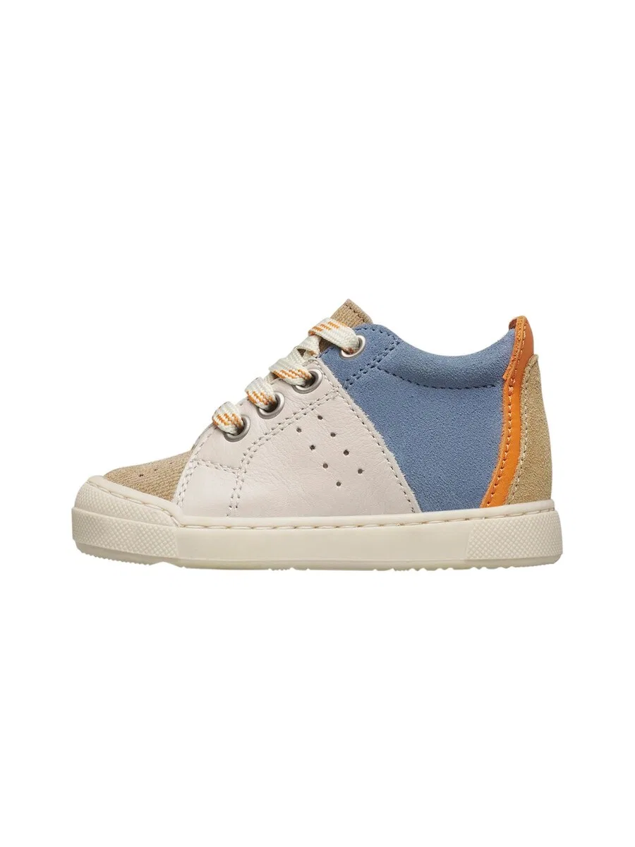 Кроссовки Falcotto Flats 'FABRON ZIP' светло-голубого цвета