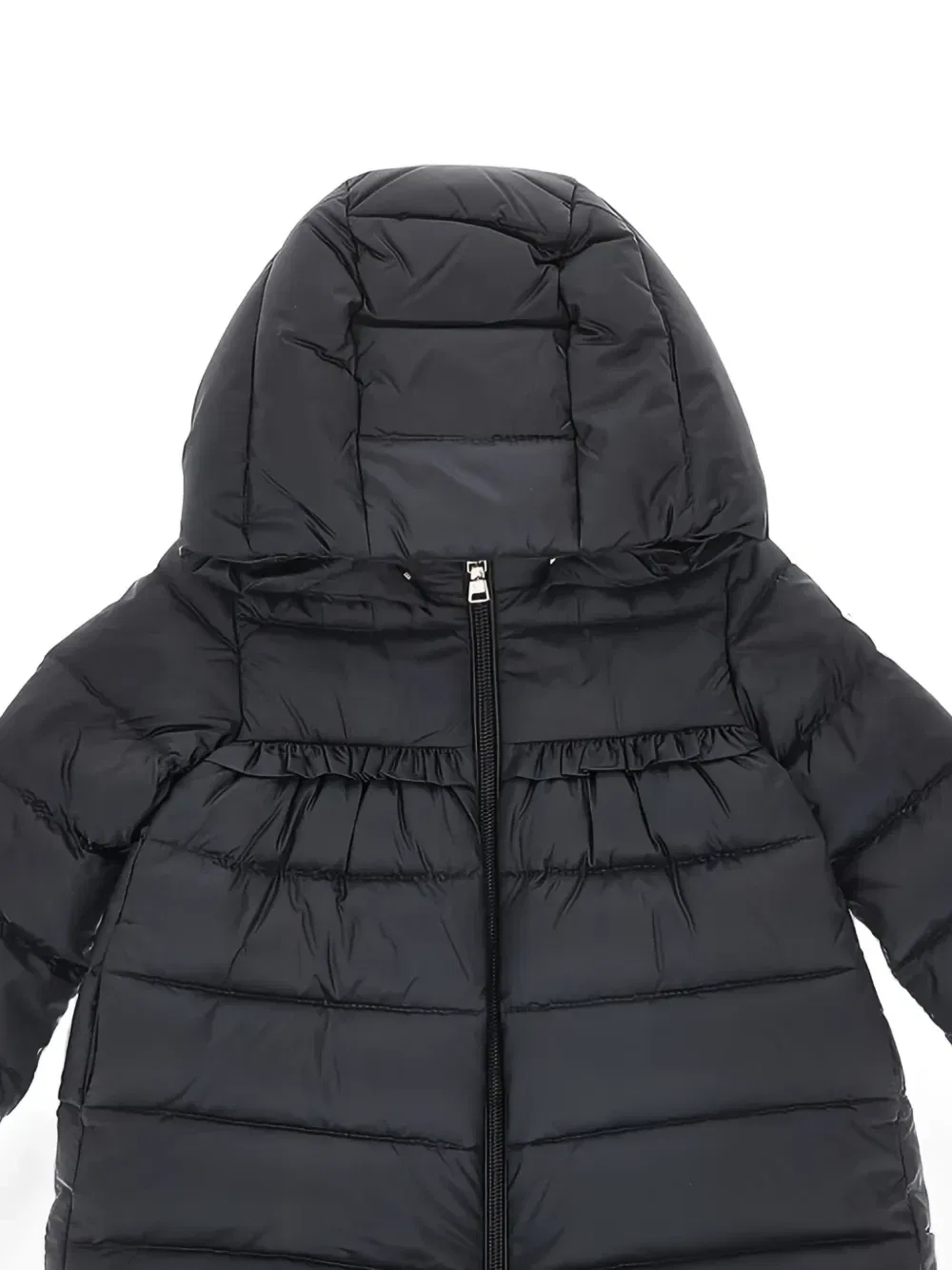 Куртка с рюшами Moncler, черный — фото 2