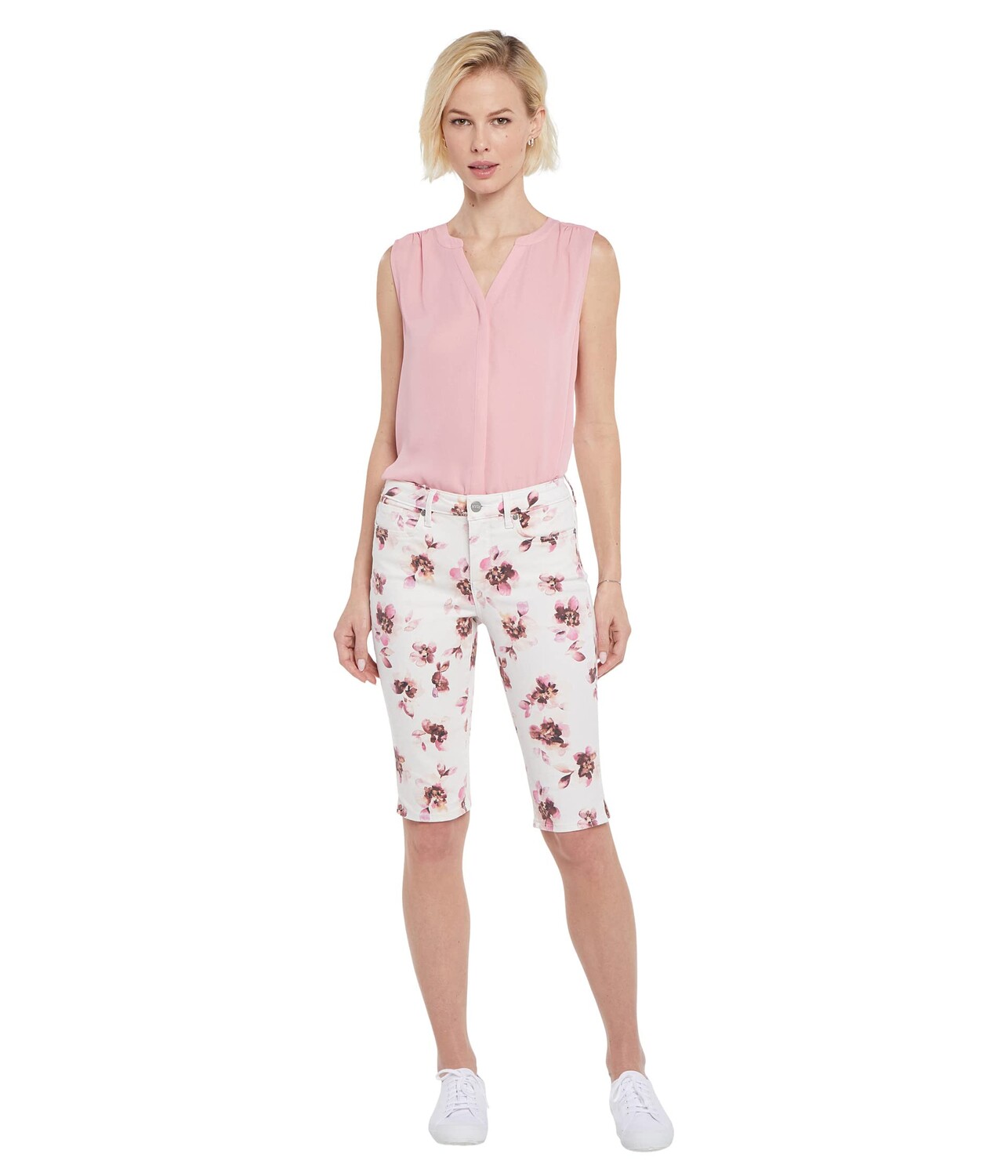 

Шорты NYDJ, Bike Capris w/ Rivet Sideseam in Bonnieux