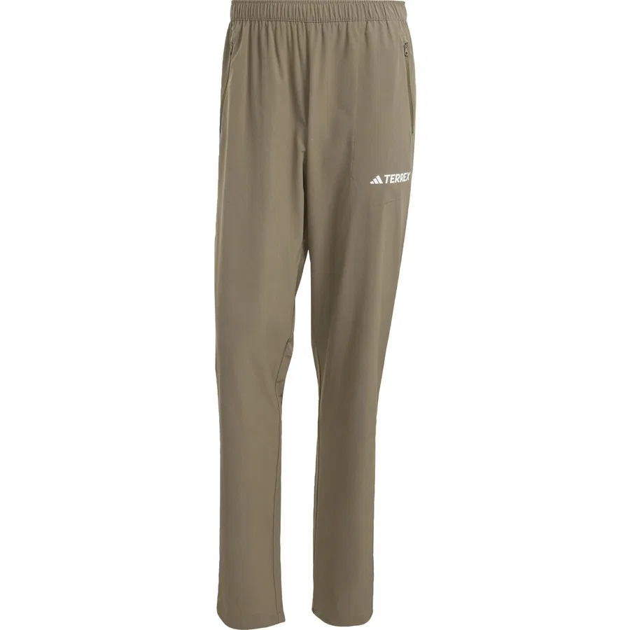 Спортивные штаны с регулируемыми манжетами TERREX JM3130 Multi Essentials Stretch Pants adidas, Зеленый — фото 2