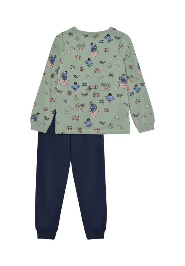 Пижама принт Long sleeve set all over print Minymo, pad — фото 2