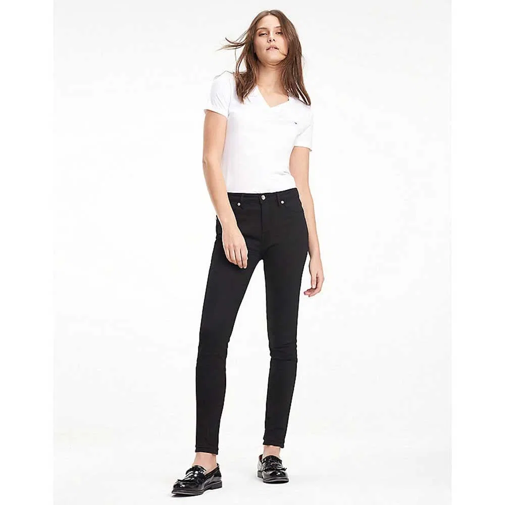 Женская футболка с v-образным вырезом Heritage Tommy Hilfiger, Classic White — фото 4