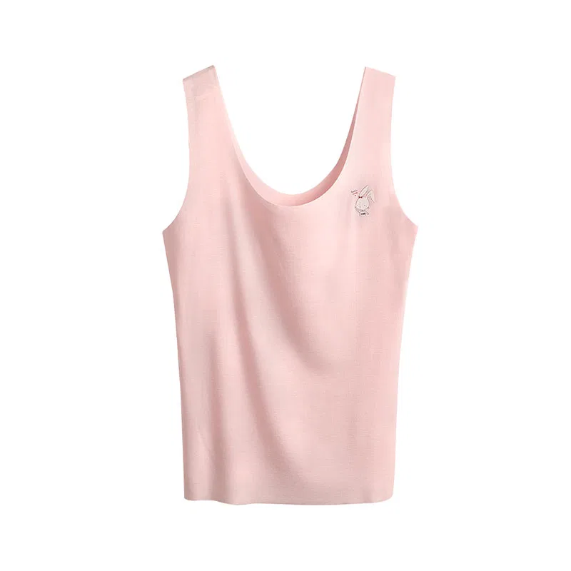 Детская майка для девочек без рукавов Red Bean, Light Pink