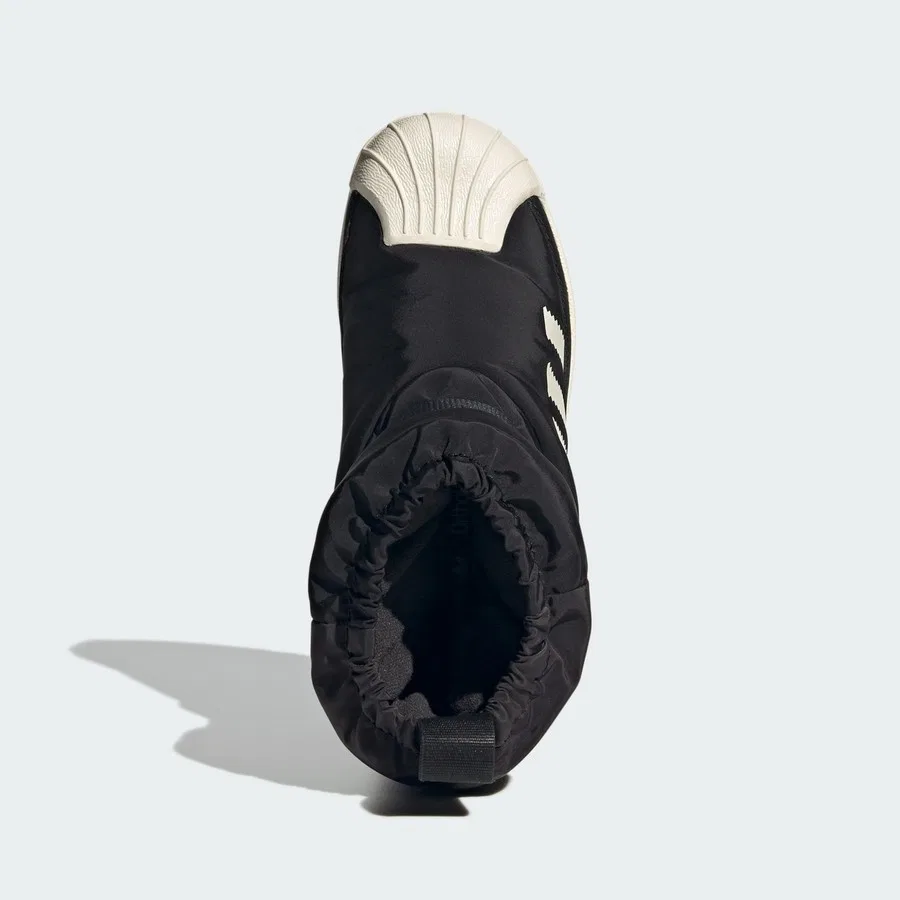 Детские зимние ботинки с принтом Superstar 360 Winterized Boot Shoes adidas, Черно-белый — фото 4