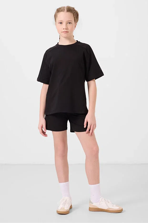 Детские шорты для девочек хлопковые Tommy Life, Black Black