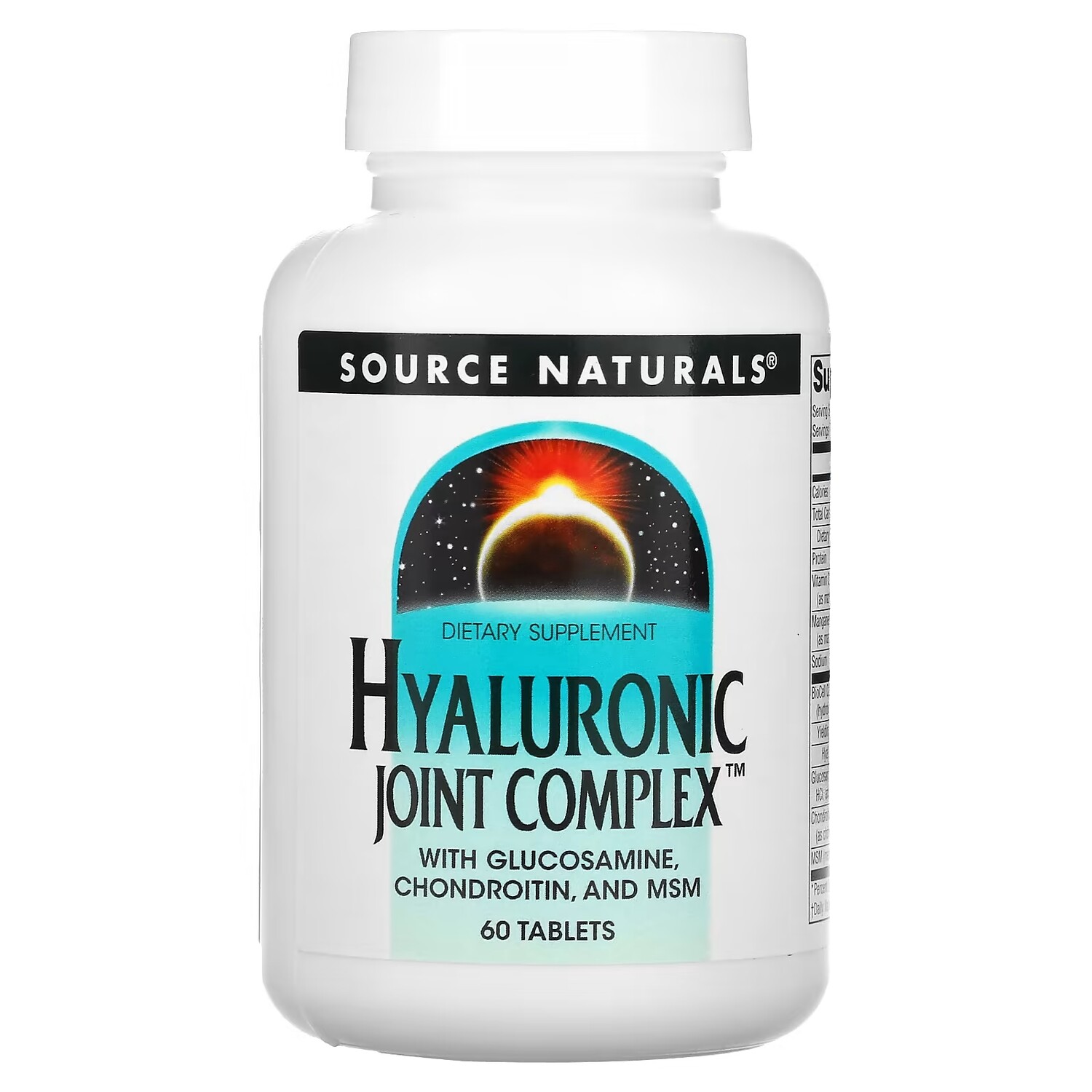 

Source Naturals гиалуроновый комплекс для суставов, 60 таблеток