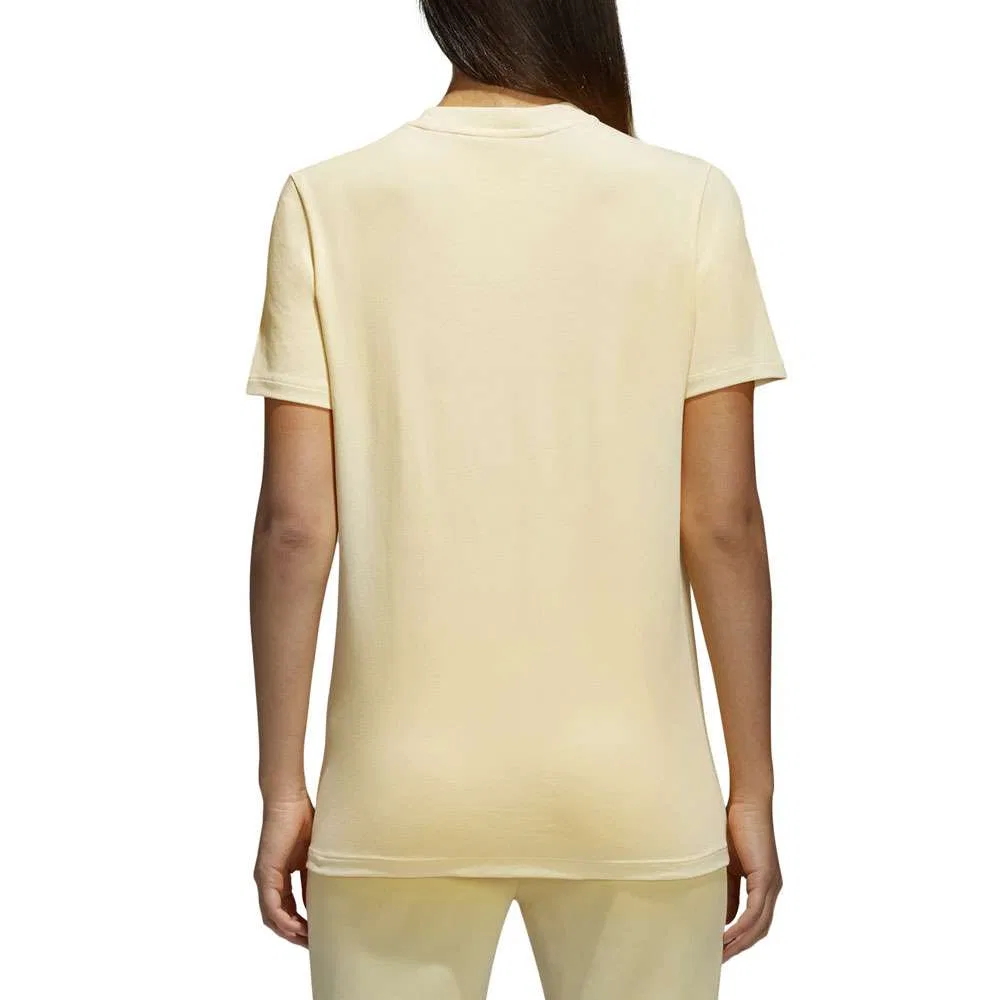 Футболка Adidas Originals Trefoil Mist Sun/White — фото 4