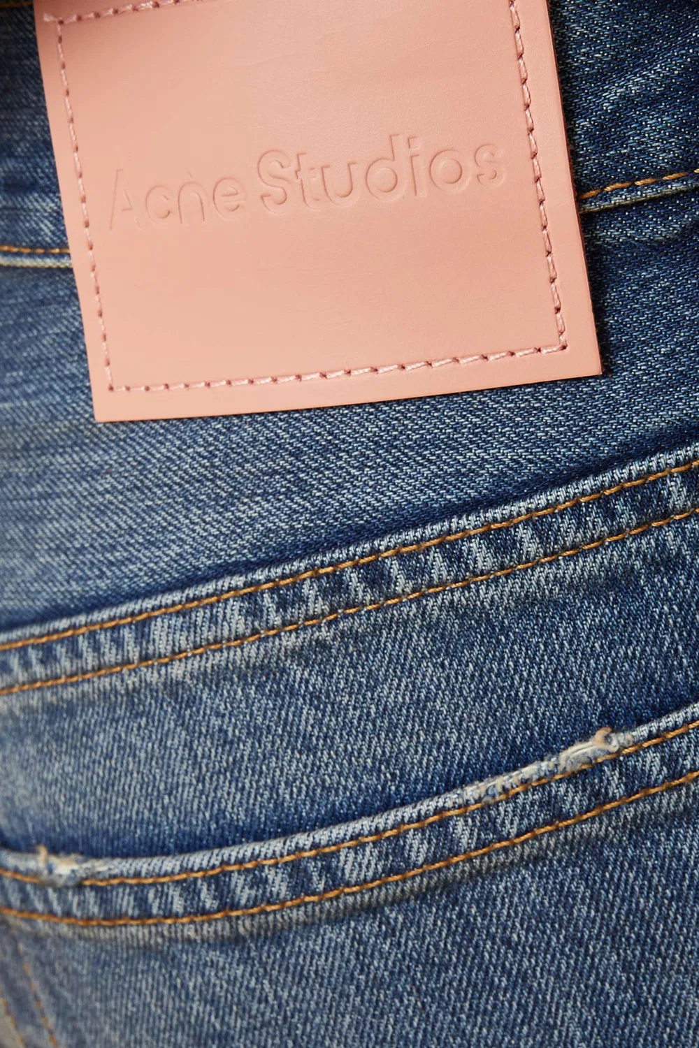 Джинсы прямого кроя 2021M Acne Studios, деним — фото 4