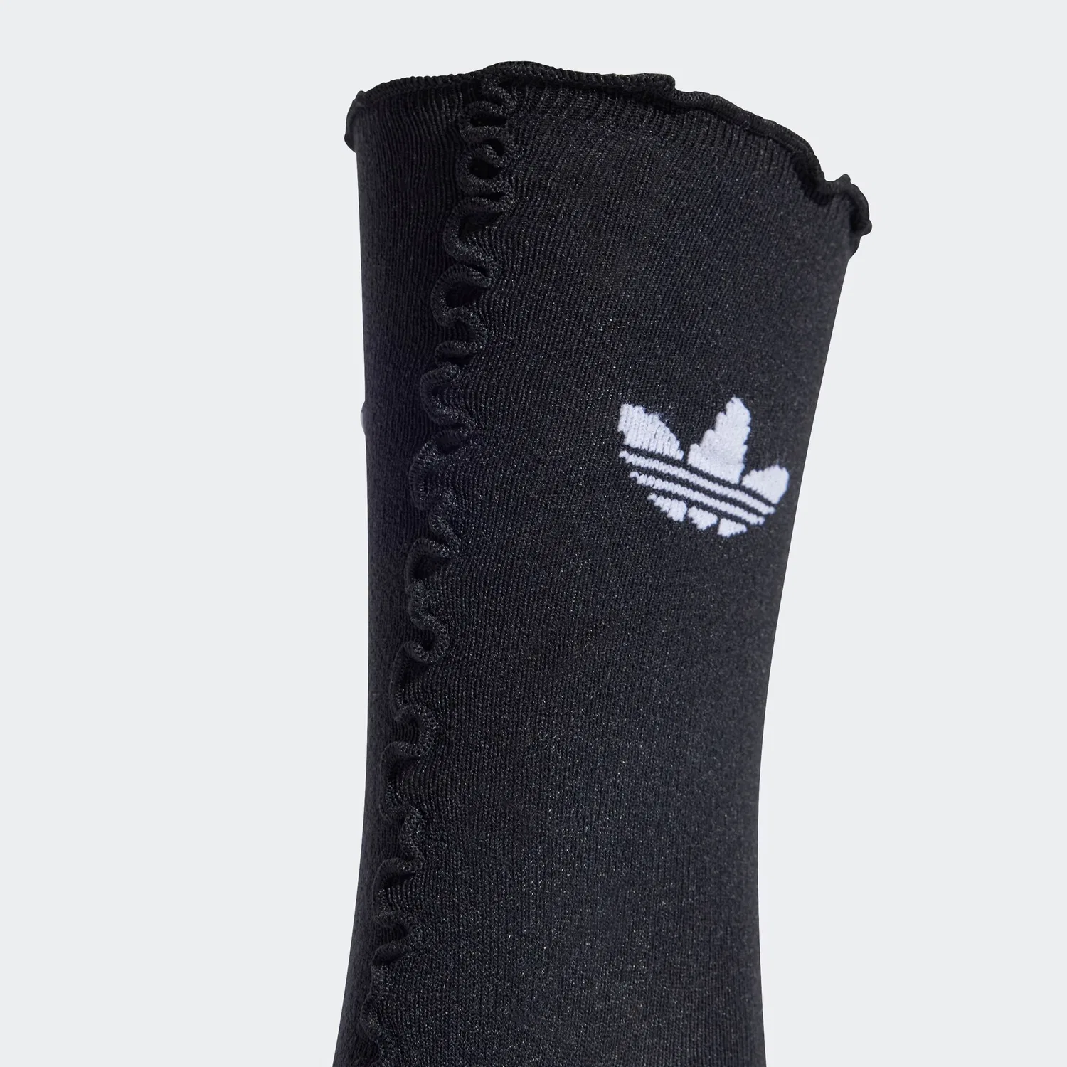 Женские носки с рюшами Adidas Originals, White/Black — фото 4