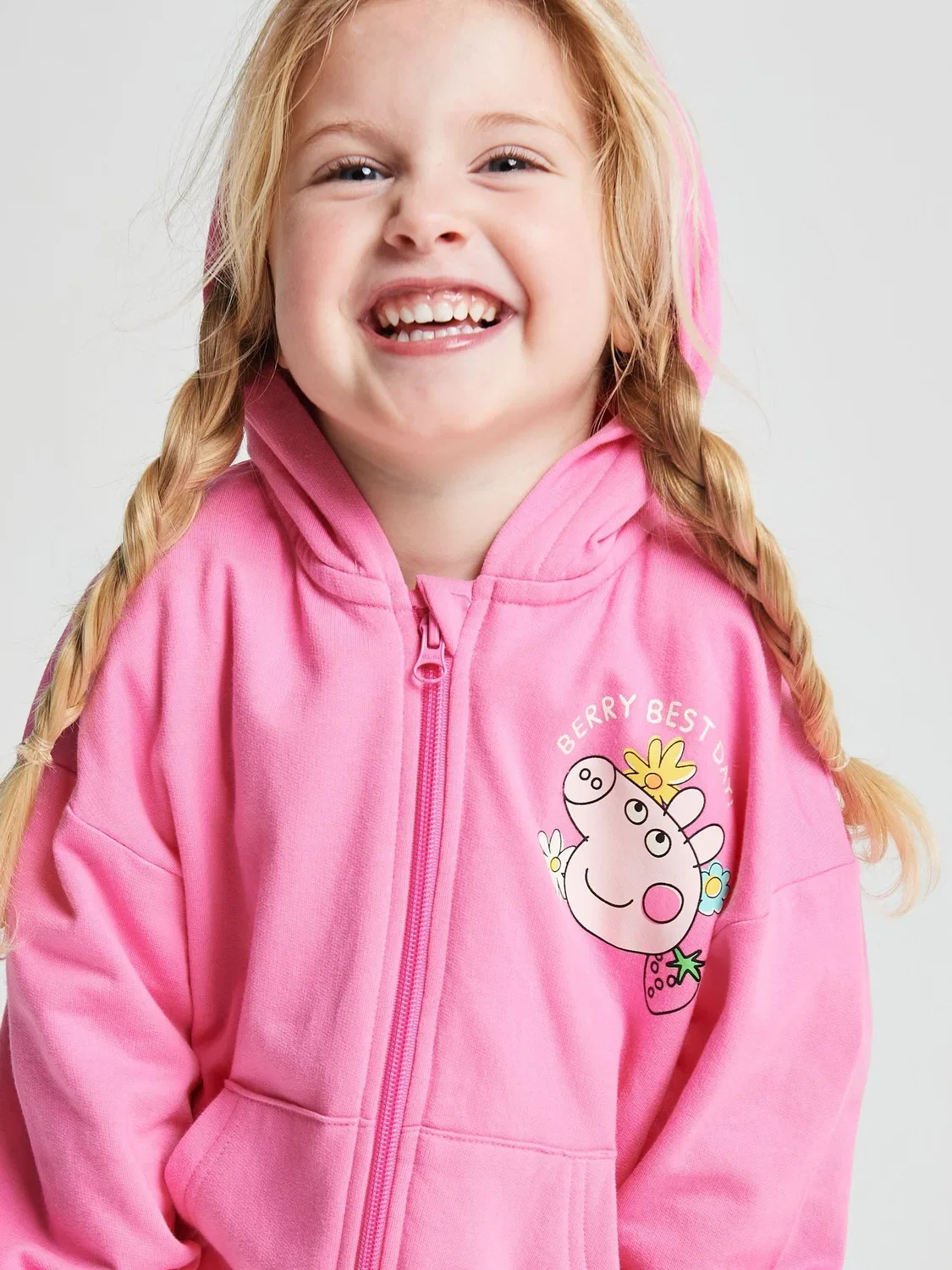 Спортивный костюм Peppa Pig Brand Threads, розовый — фото 3