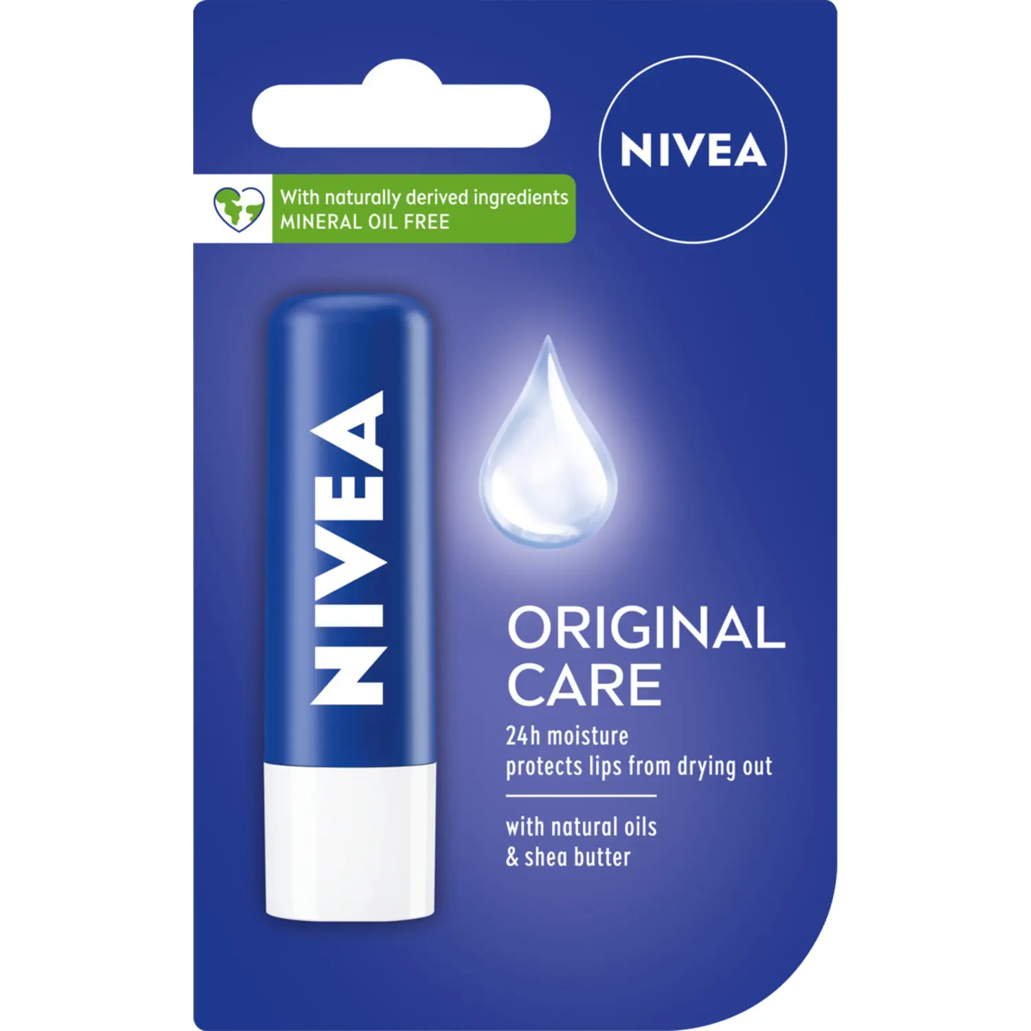 

Nivea Original Бальзам для губ Original Care, 4,8 г