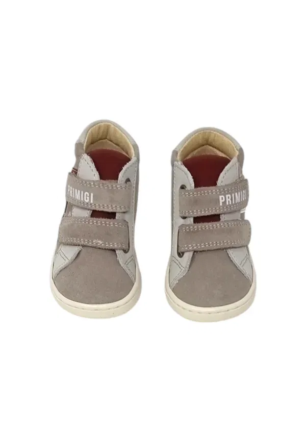 Ботинки кожаные Baby shoes Primigi beige, бежевый — фото 4