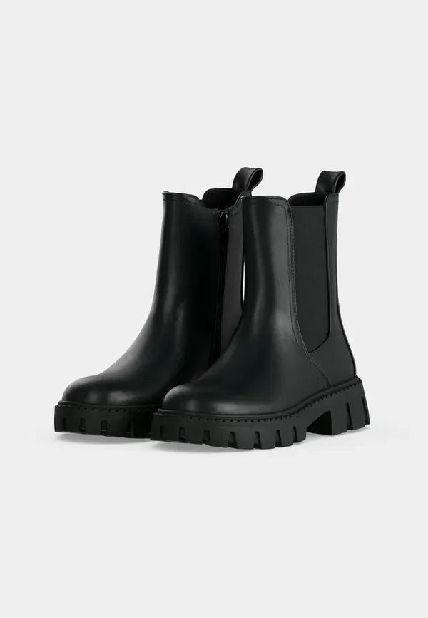 Сапоги из искусственной кожи Unisex - boots Yourturn Kids Black, черный — фото 3
