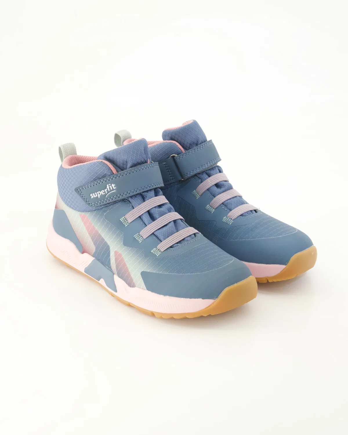 Ботинки на липучке Blau Superfit, синий