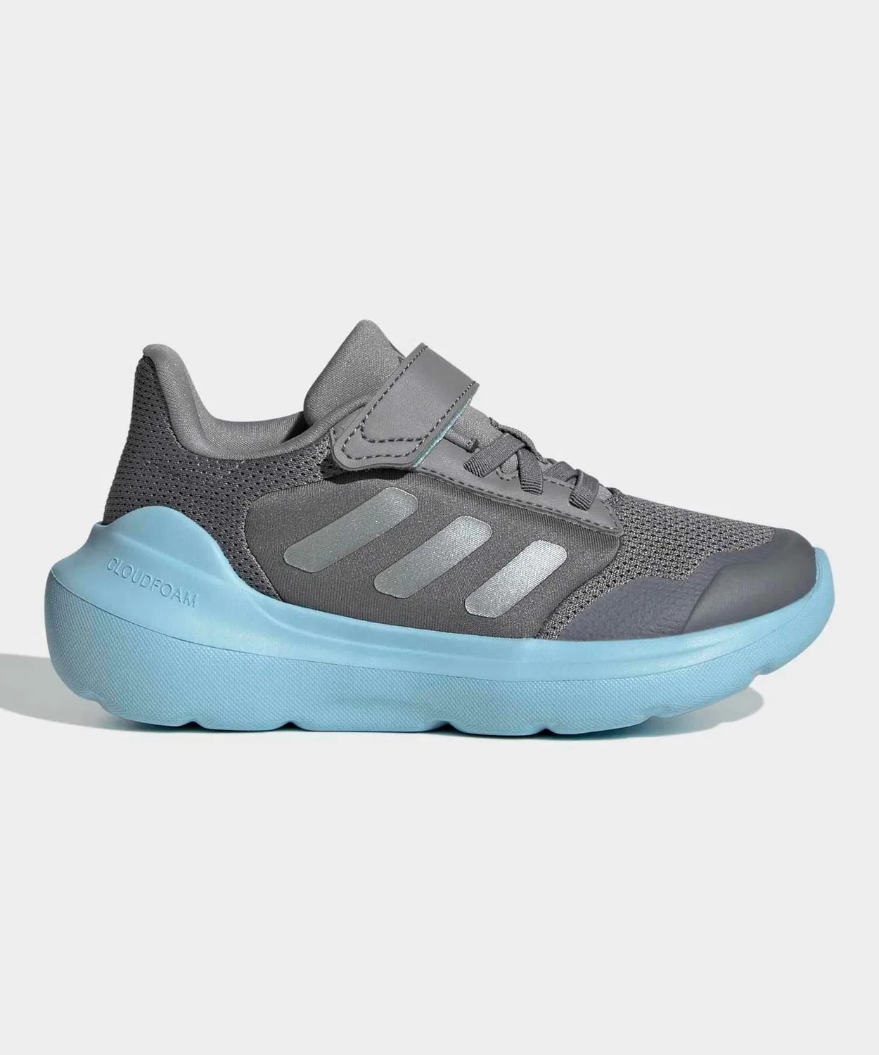 Детские кроссовки с липучкой Tensaur Run 2.0 Adidas, Grey