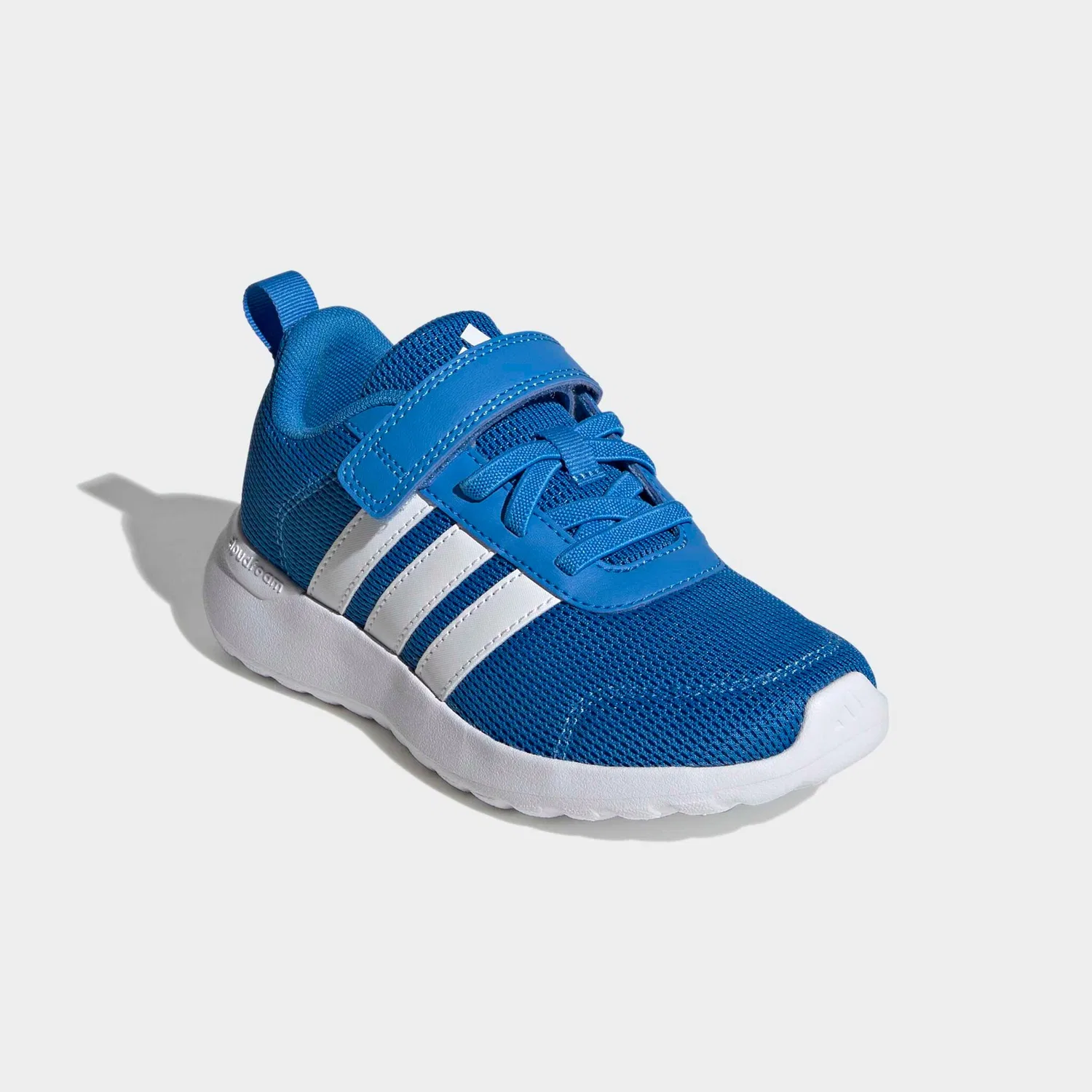 Детские спортивные кроссовки с тремя полосками Adidas Sportswear, Lucid Ray Blue/Ftwr White/Lucid Ray Blue