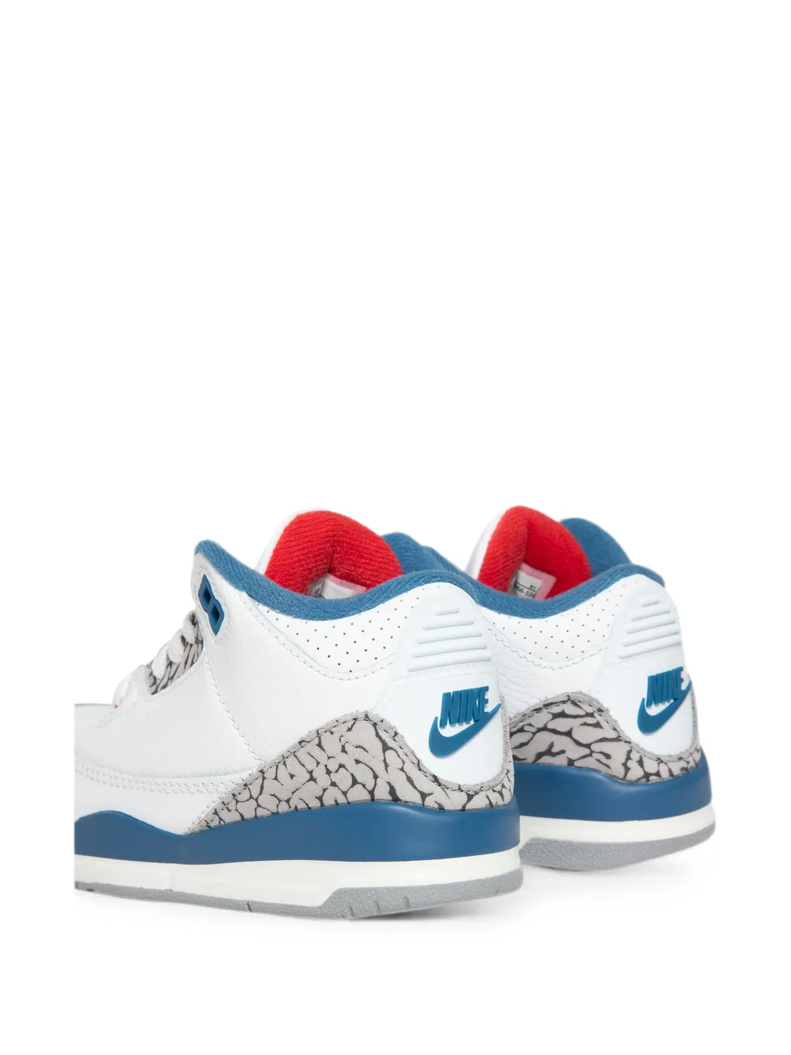 Кеды Jordan 3 Retro с принтом Jordan Kids, белый — фото 3