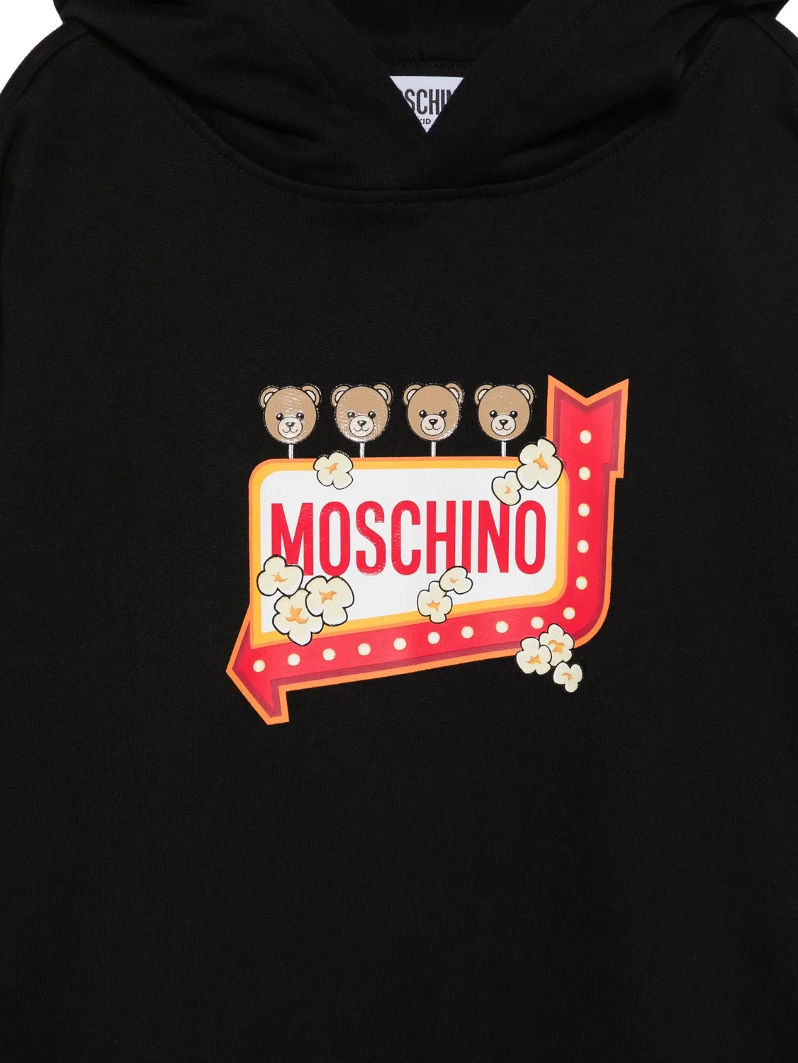 Moschino Худи Teddy Bear черный — фото 2