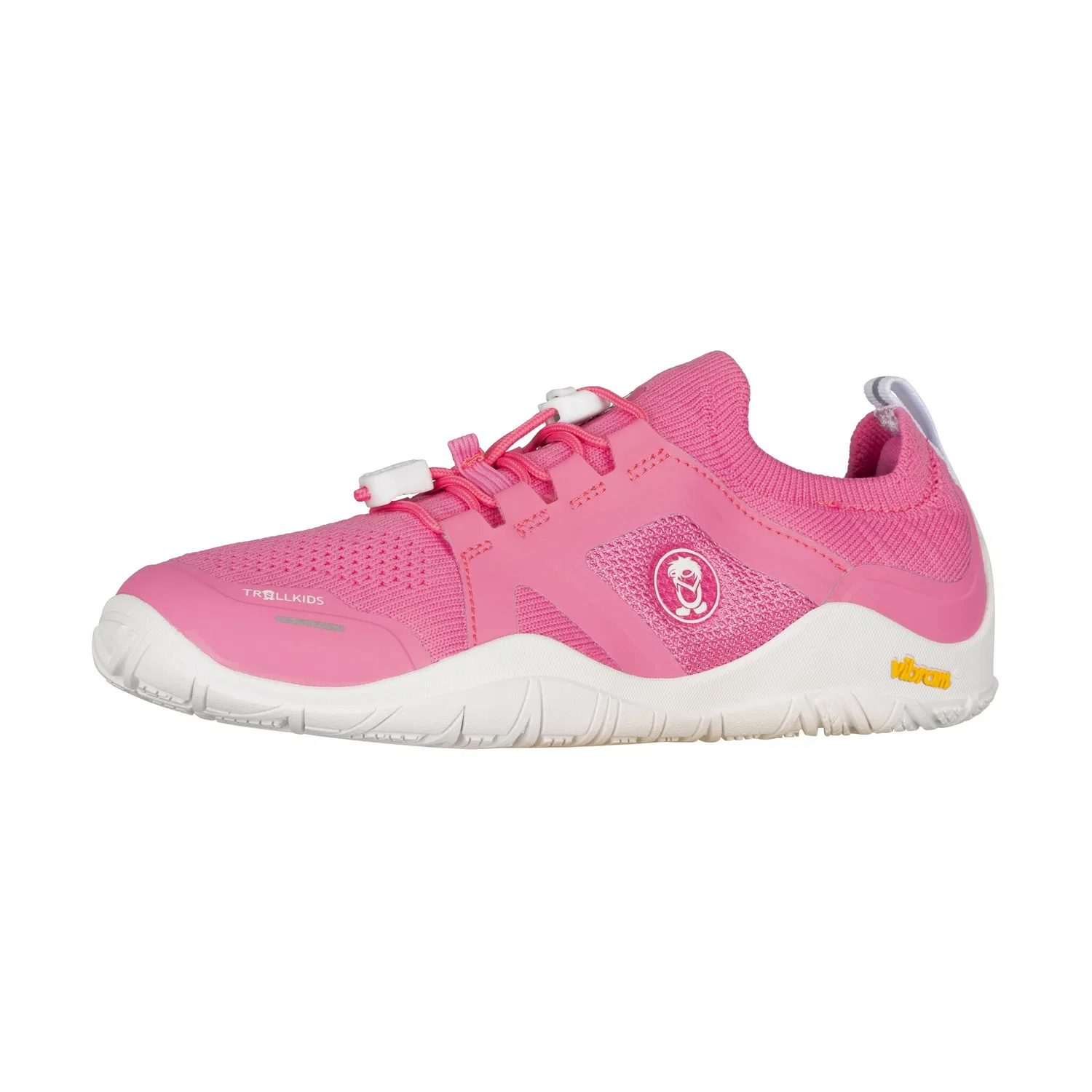 Детские ботинки для ходьбы босиком с Vibram TROLLKIDS, Candy Pink