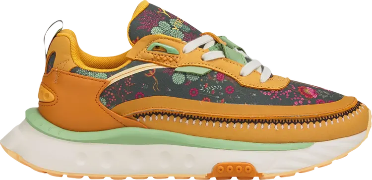 Кроссовки Puma Liberty of London x Wmns Wild Rider Floral, желтый