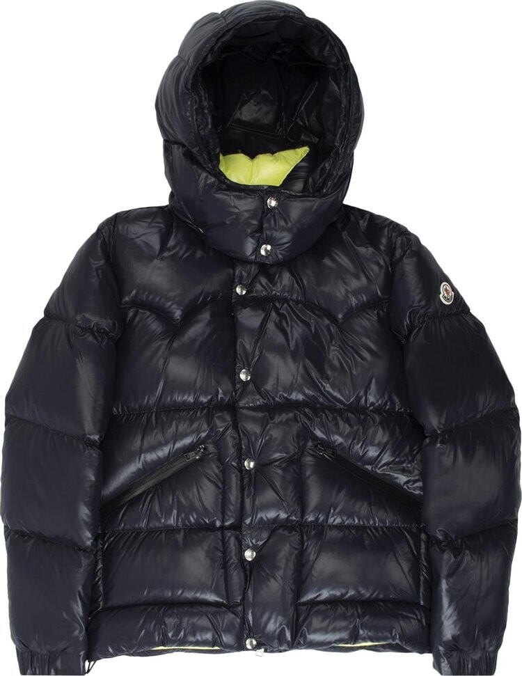 

Пуховик Moncler Coutard Shiny Puffer Jacket 'Navy', синий