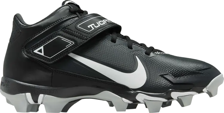 

Бутсы Nike Force Trout 8 Keystone 'Black Dark Smoke Grey', черный