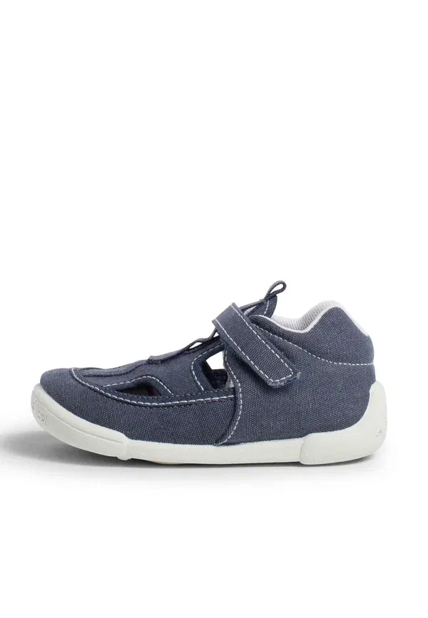 Ботиночки деним Con tira adherente - touch-strap shoes Pisamonas, azul marino, темно-синий