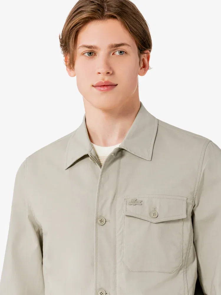 Куртка с застежкой-молнией LACOSTE, Beige — фото 2