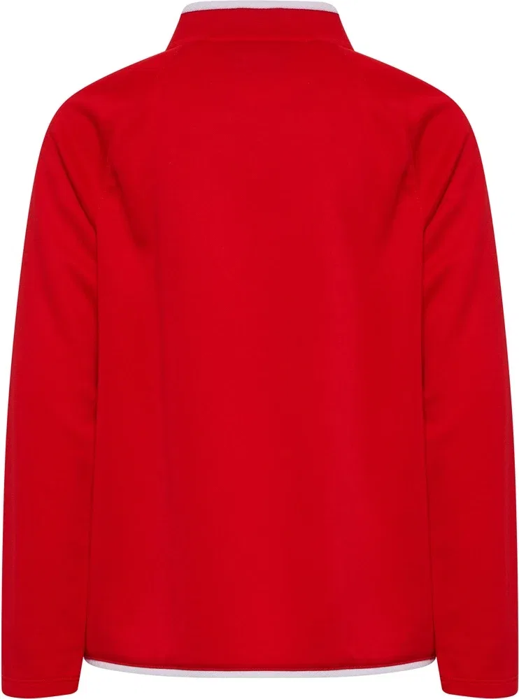 Тренировочная куртка детская с длинным рукавом Core 2.0 Half Zip Hummel, красный