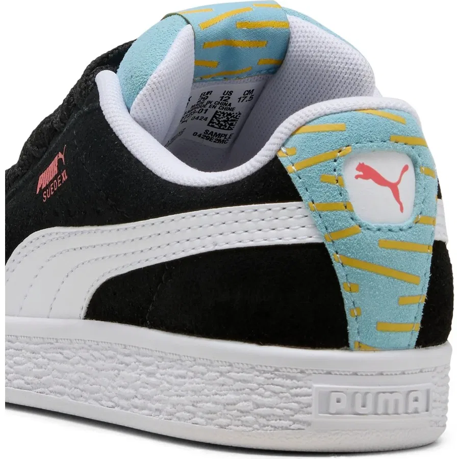 Детские кроссовки Suede XL Moody Cat Puma, Черный — фото 2