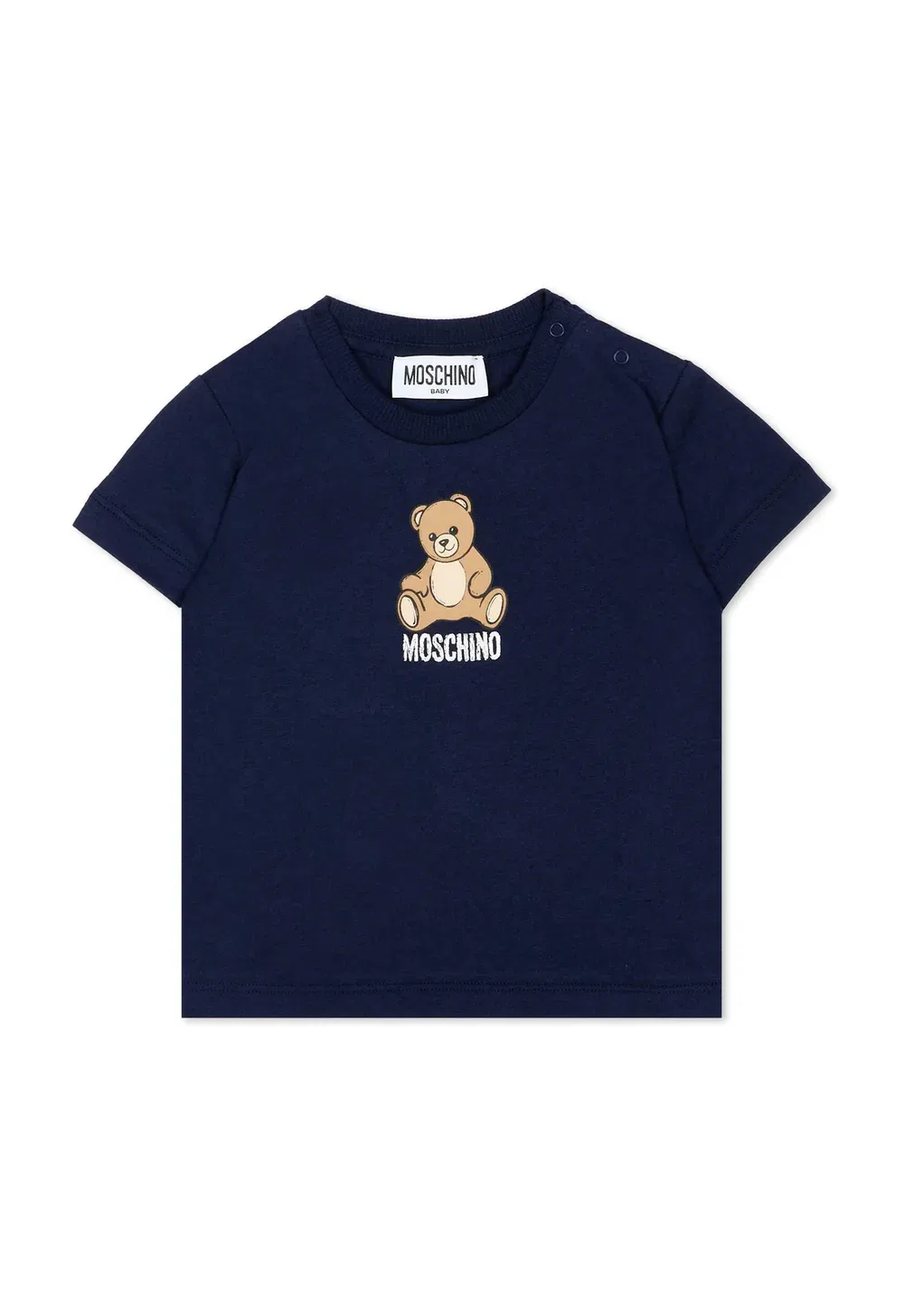 Футболка унисекс - футболка с принтом Moschino, Blue
