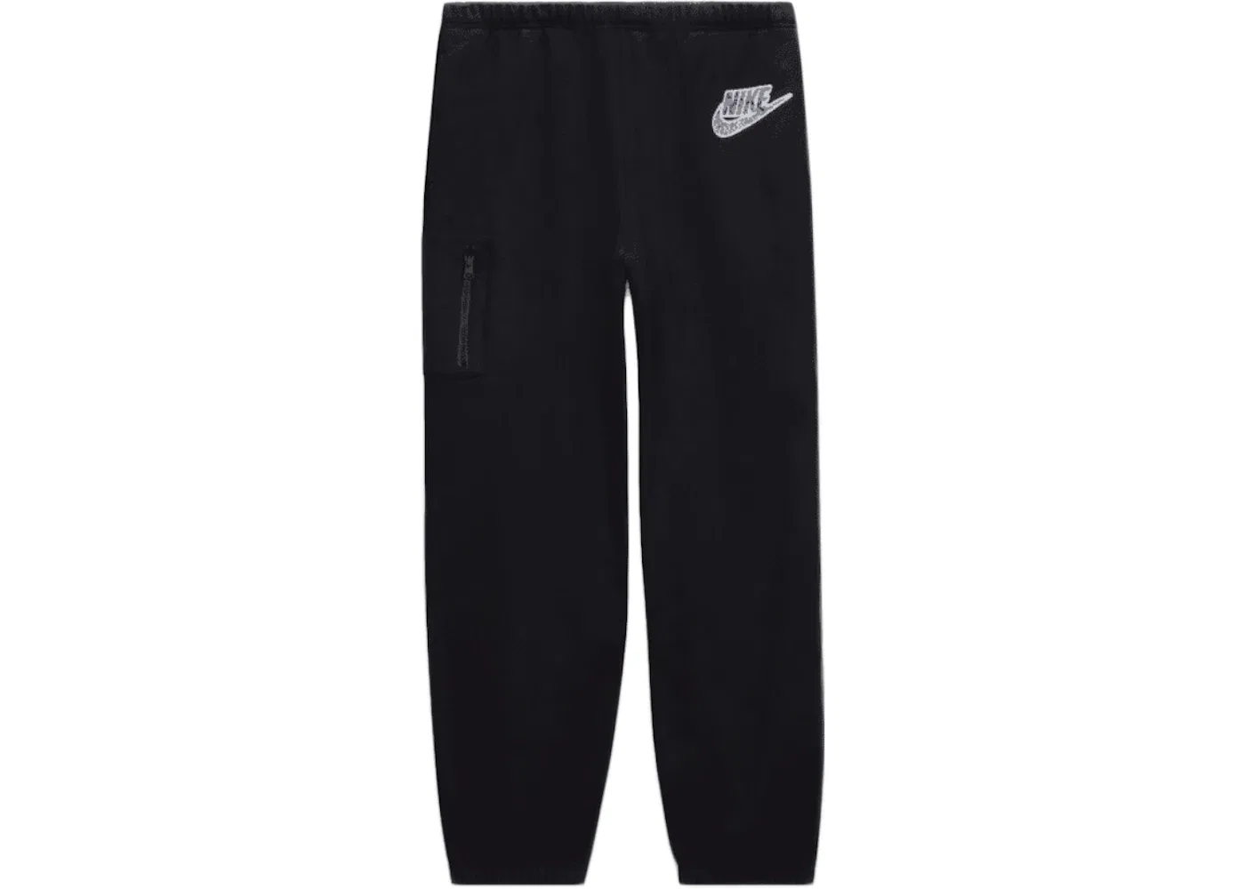 Мужские спортивные штаны с карго-карманом Supreme Nike Sweatpant, Black