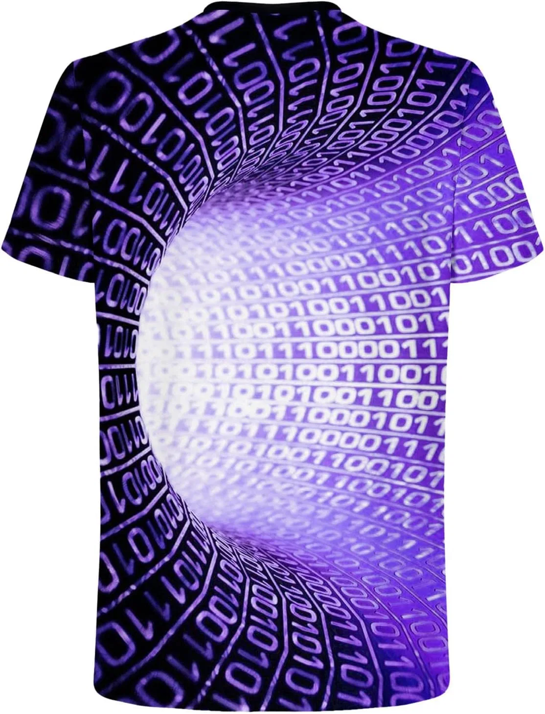 Футболка с принтом, Mesh, X-722 Purple — фото 4