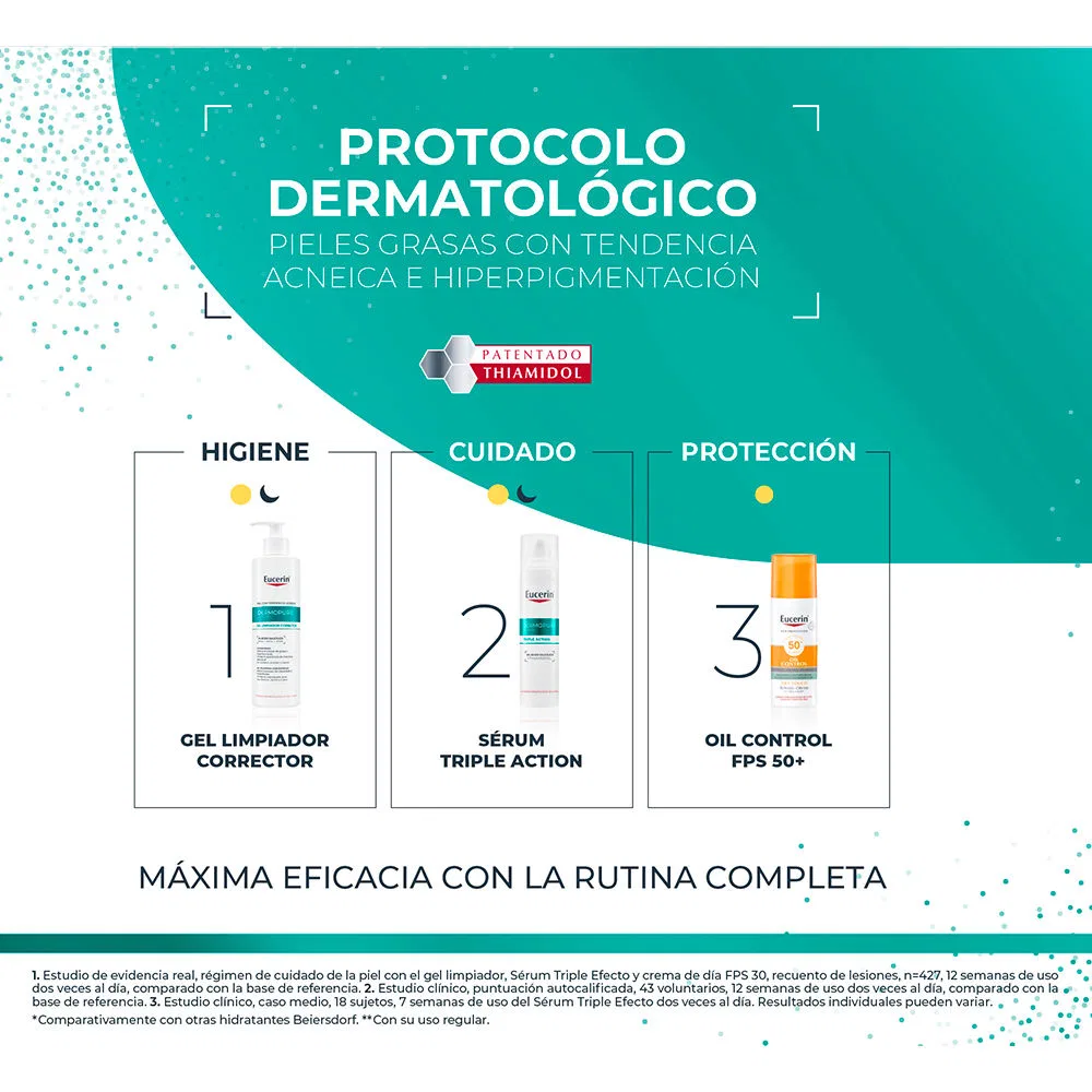 Набор дермакосметики Eucerin Dermopure Clinical Triple Action, 2 шт — фото 2