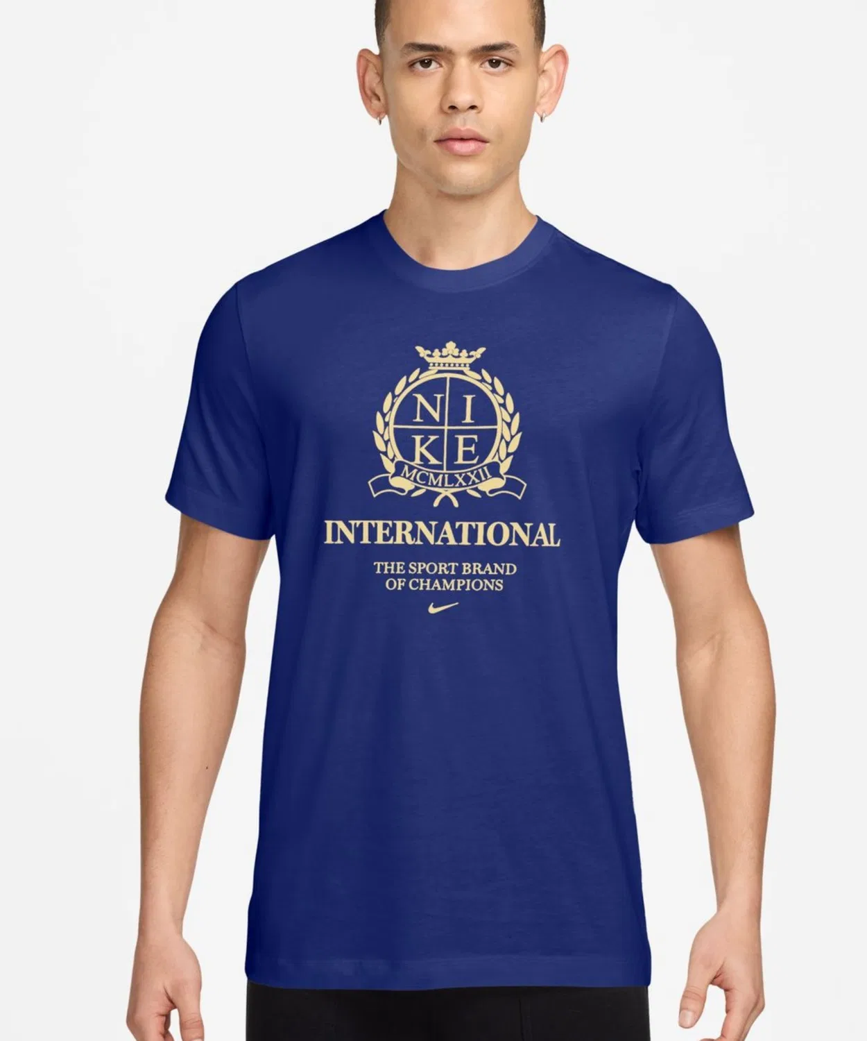 Мужская футболка с коротким рукавом NIKE NSW STD Club CNCT SPO S/S, Royal Blue